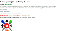 Desktop Screenshot of gamecraft.info