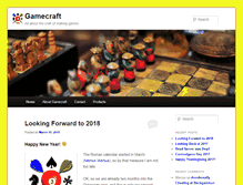 Tablet Screenshot of blog.gamecraft.org